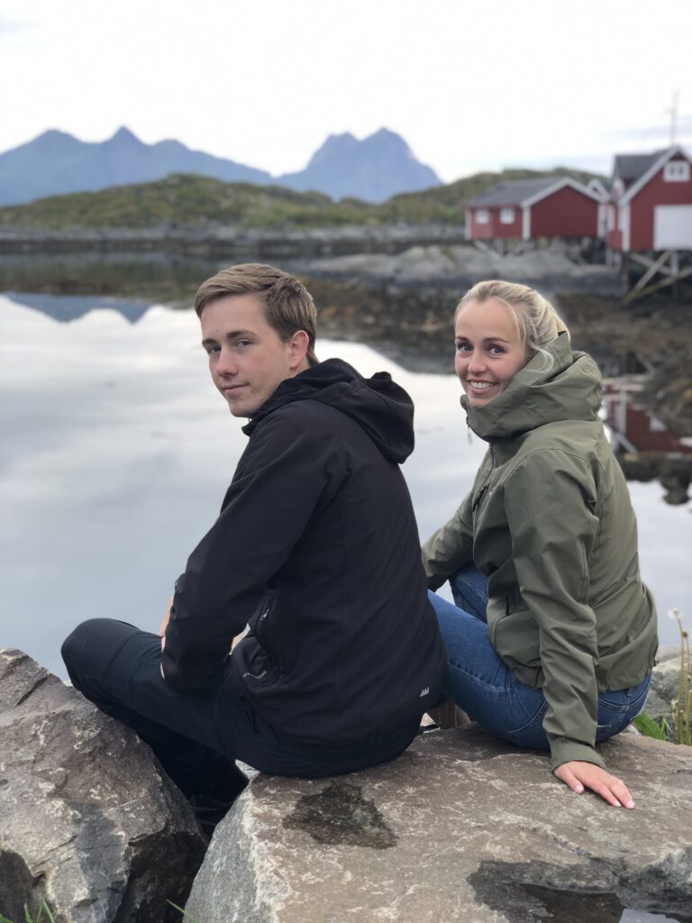 Dugnadsgjengen fra Brandval/Kongsvinger Orienteringsklubb. Bak fra venstre Edmund Kvalø Smedtorp, Peder Gjølstad Røhnebæk og Ole Rognstad. Foran fra venstre Anders Hauger og Ole Inge Rismoen