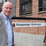 Rådmann Lars Andreas Uglem og ordfører Margrethe Haarr i Kongsvinger viser til økt smitte blant hos de unge.