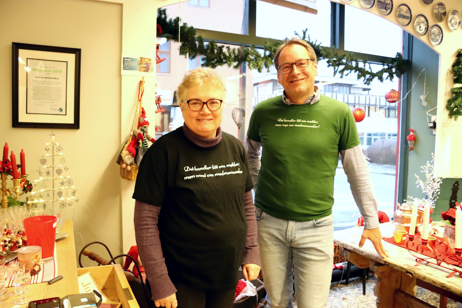 Venkah Gjermundsen og Geir Hagerud