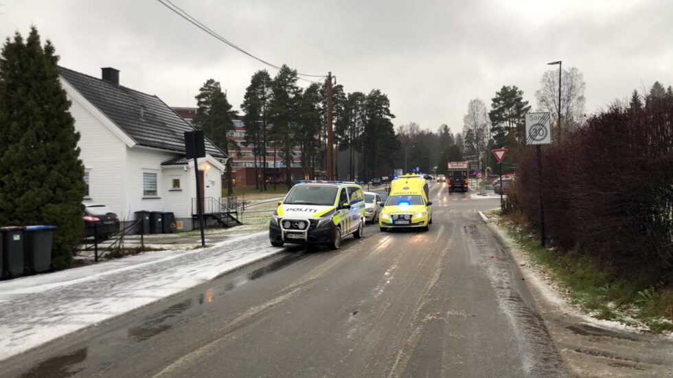 Torsdag var to personbiler involvert i trafikkulykke i krysset mellom Eidemsgate og Parkvegen.
