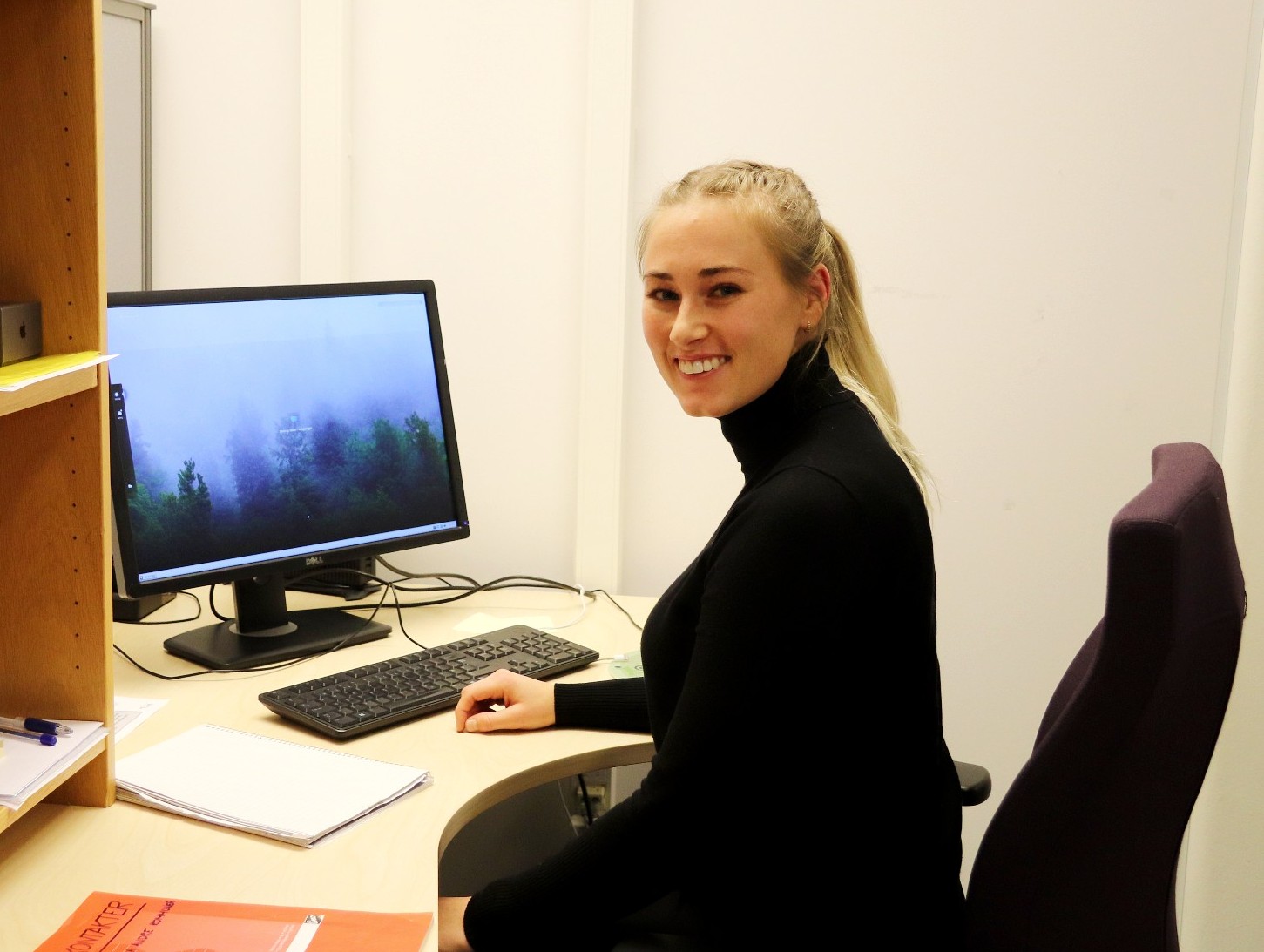 Ida Amundsen har fagansvar på stasjonen.