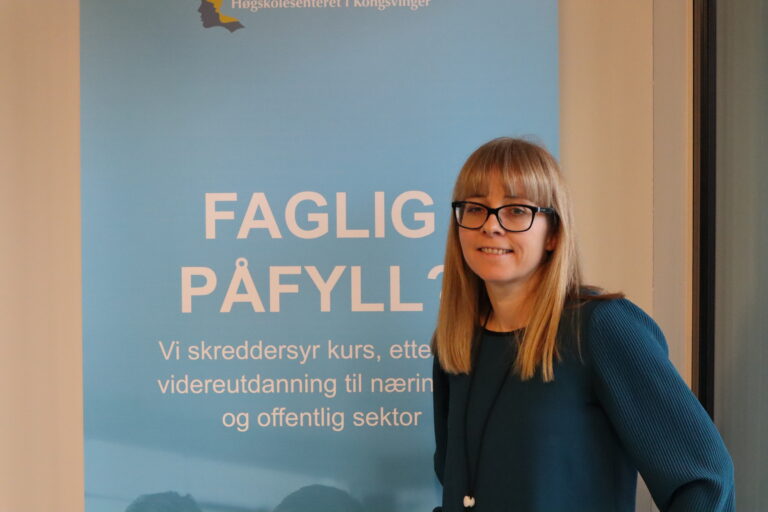 Kristina Kvarv Andreassen er ansvarlig for det nye fagskoletilbudet.