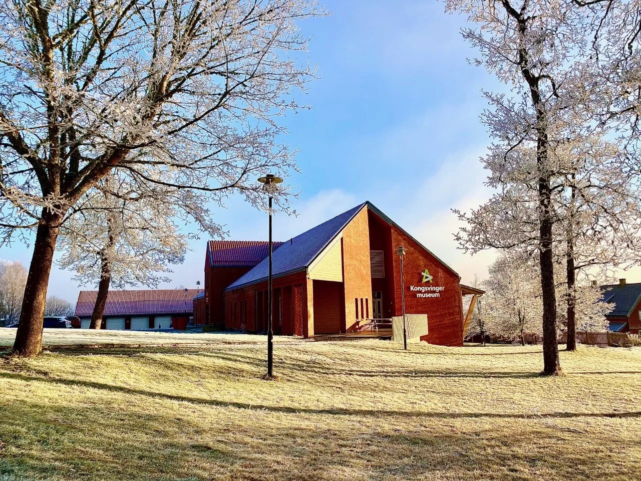 Kongsvinger museum er strategisk plassert.