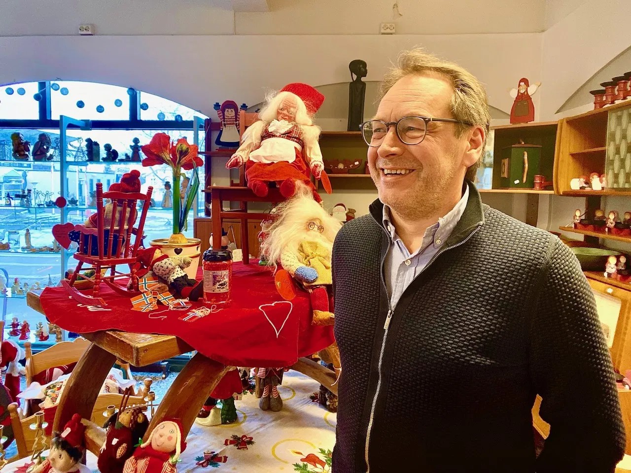 Geir Hagerud er stolt av Overskuddsfabrikken