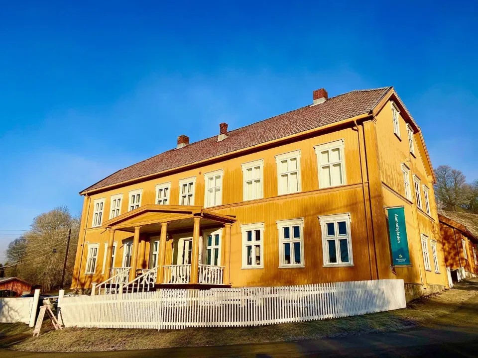 Vi koste oss Hos Marie i Aamodtgården