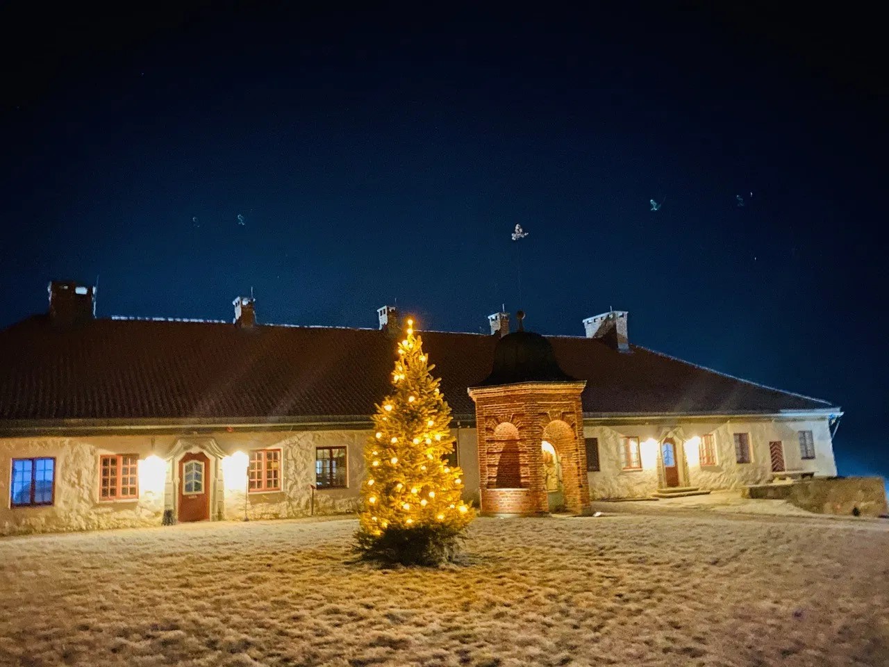 Julestemning på festningen