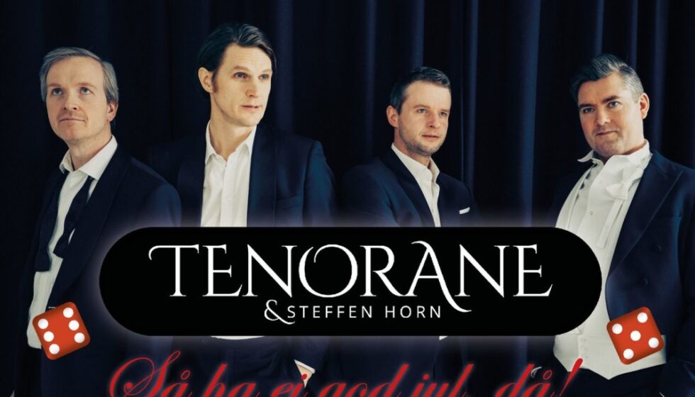 Onsdag holder «Tenorane» og Steffen Horn nyttårskonsert i Kongsvinger.
