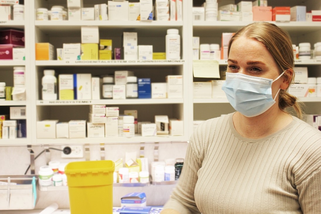 Helsesykepleier Linda Langfoss Utgård er kommunens vaksinekoordinator. Hun leder Kongsvingers vaksineteam som er i gang med å sette planen for vaksinering ut i live.