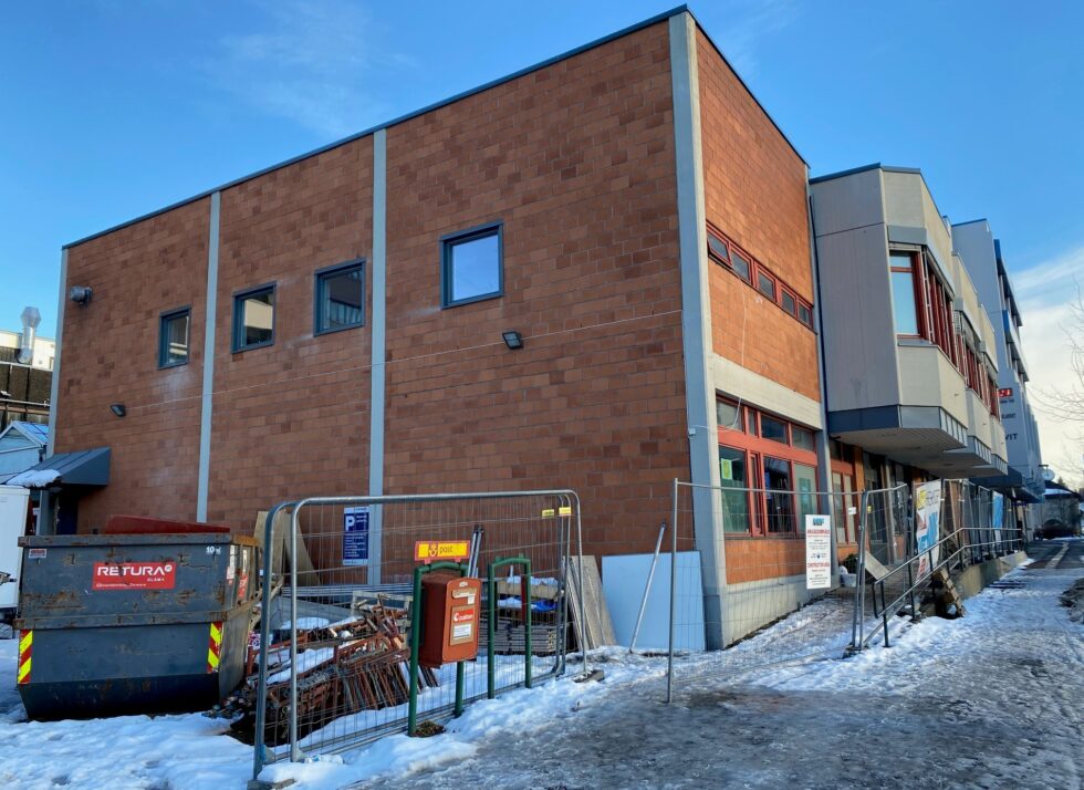 Frelsesarmeens nye lokaler i Jernbanegata 18-20.