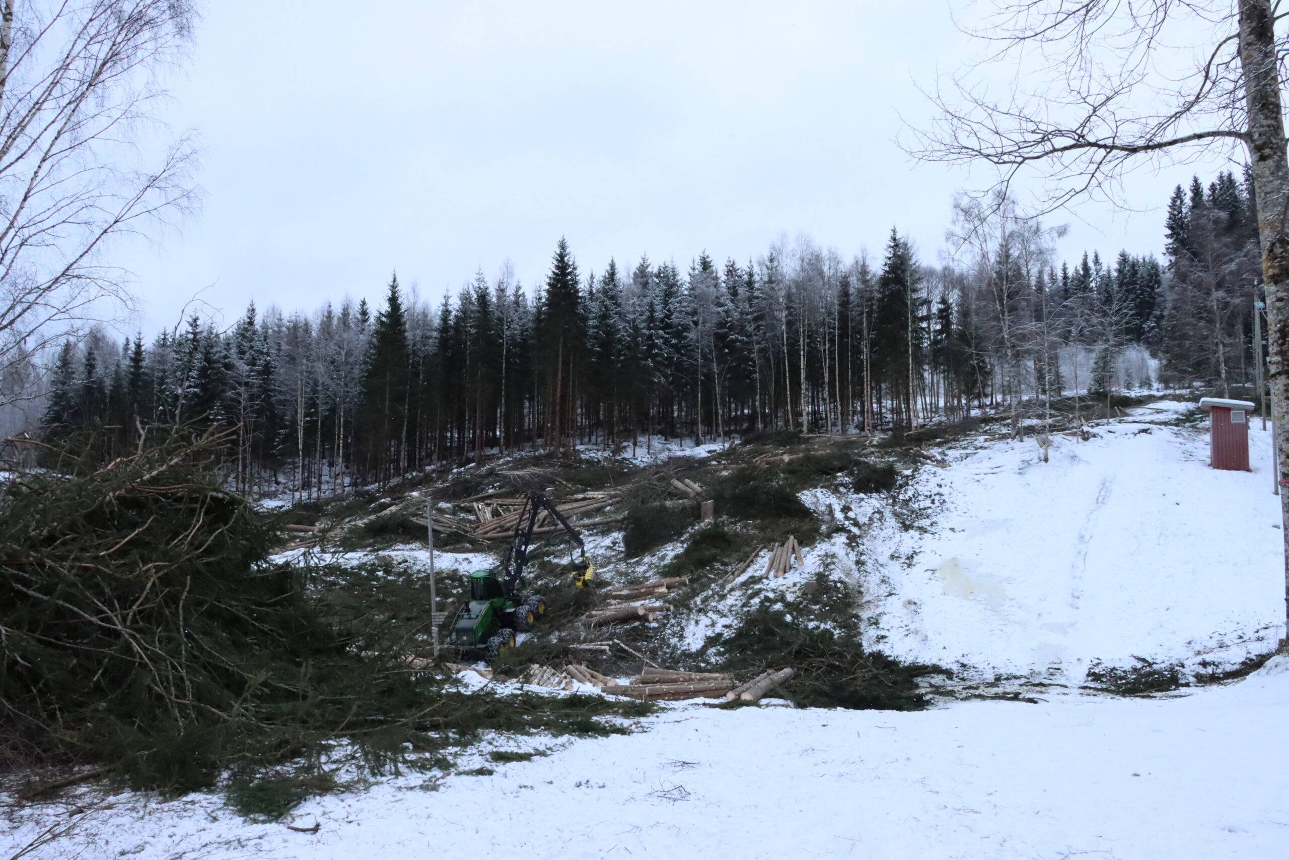 Puttara sett fra oversiden ved lavvoen.