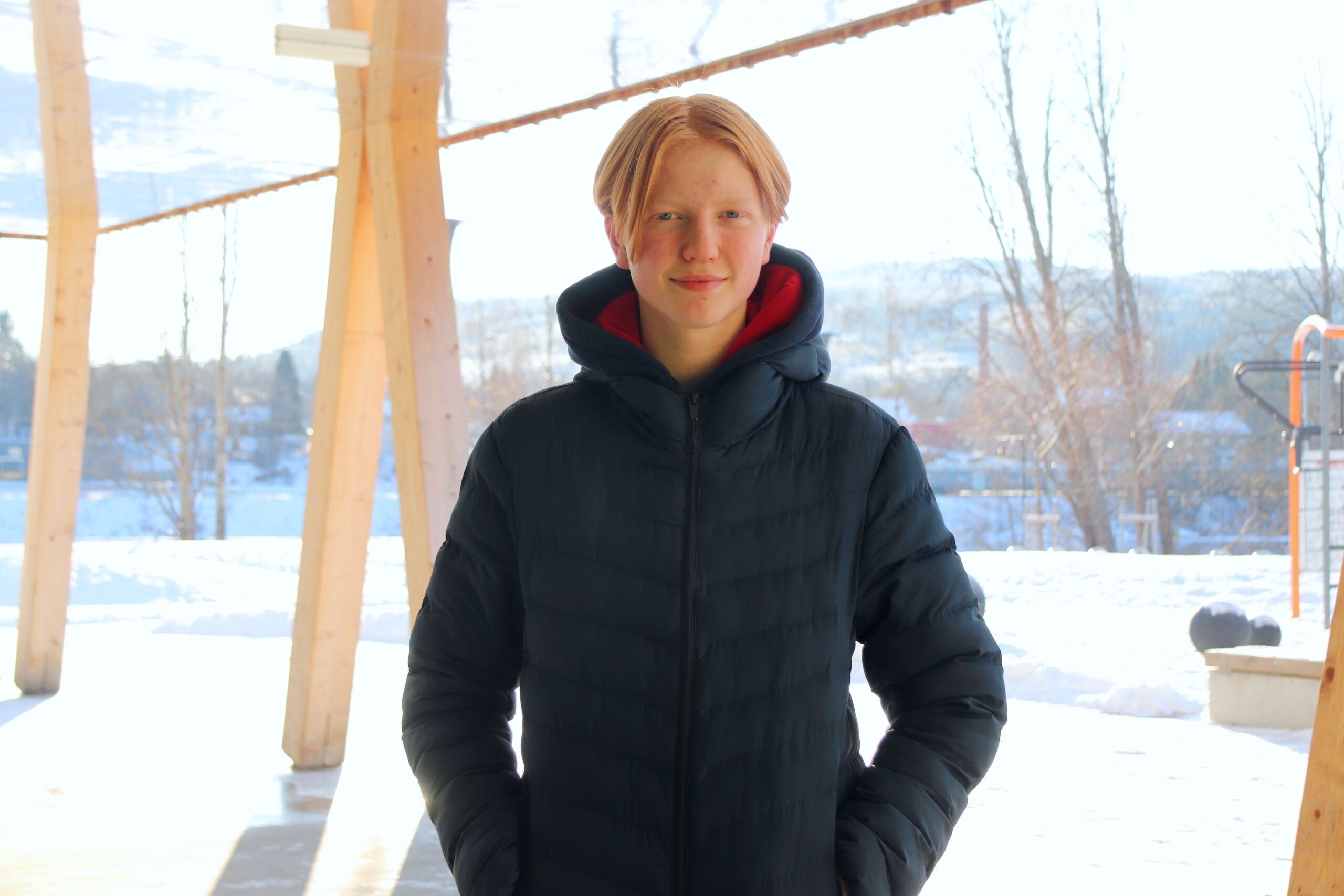 Magnus Hirsch Sandvold (15) skal søke seg til Øvrebyen, og vil bli lærer. Han fikk ikke gjennomført arbeidsuken, og føler at elevene har gått glipp av et viktig tilbud for å forberede dem på arbeidslivet.