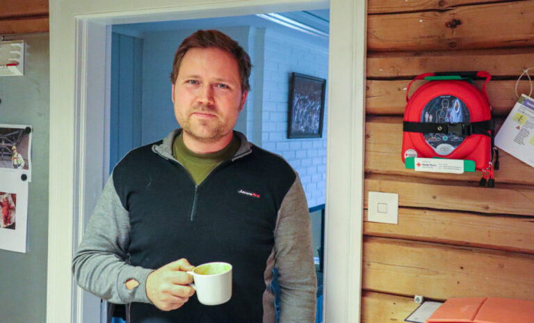 Lars-Marius Bakken, leder for Norges Jeger- og Fiskerforbund i Kongsvinger.