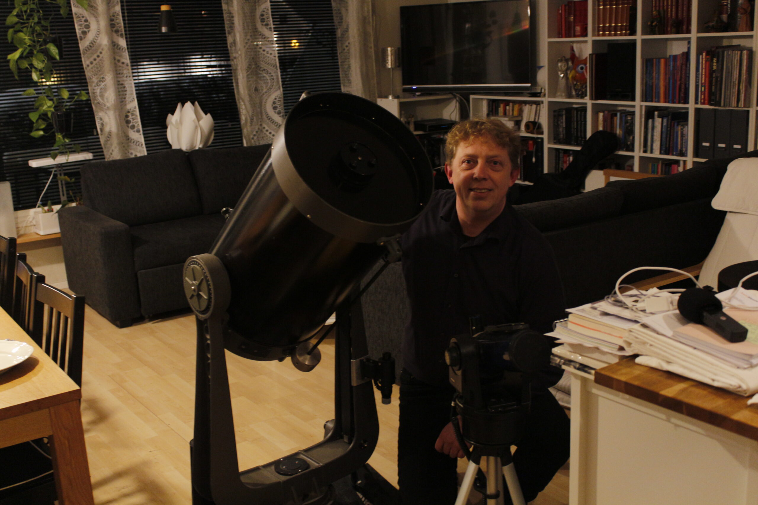 Vilni Verner Holst Bloch er selv svært intressert i astronomi og det ytre.