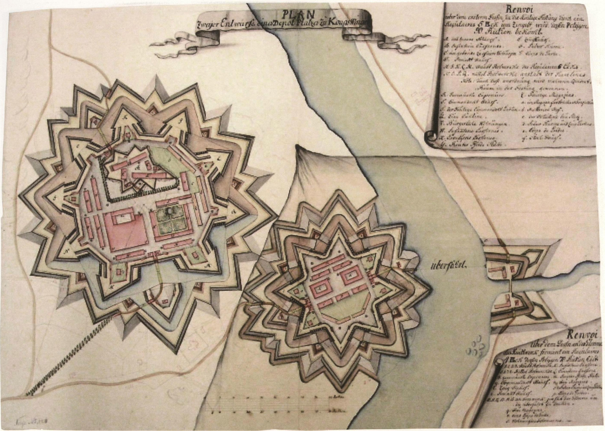 Johan Ludvig Maximilian de Biellart sitt storslåtte forslag til utvidelse av Kongsvinger festning.