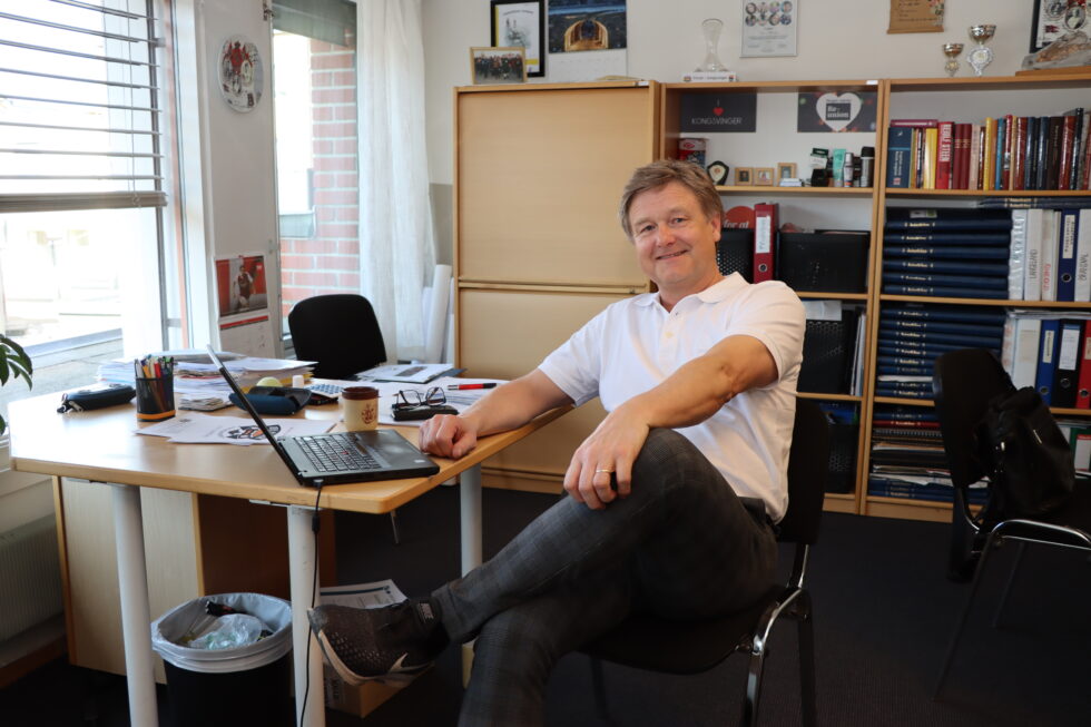 Uno Arnesen, daglig leder i Byen Vår, kunne registrere en markant omsetningsøkning av Kongsvingerkortet i 2020.