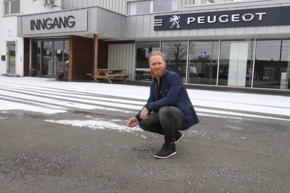 Lars Erik Fremming er glad for at de oppdaget monstertanken og fikk den fjernet før den ble en skikkelig miljøbombe.