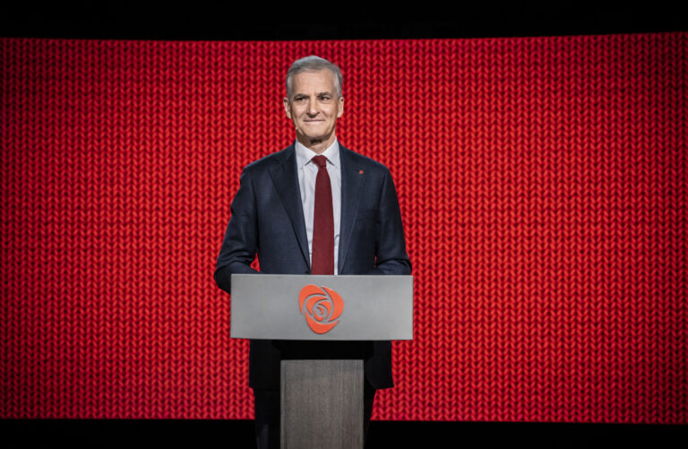 Partileder i Arbeiderpartiet, Jonas Gahr Støre.