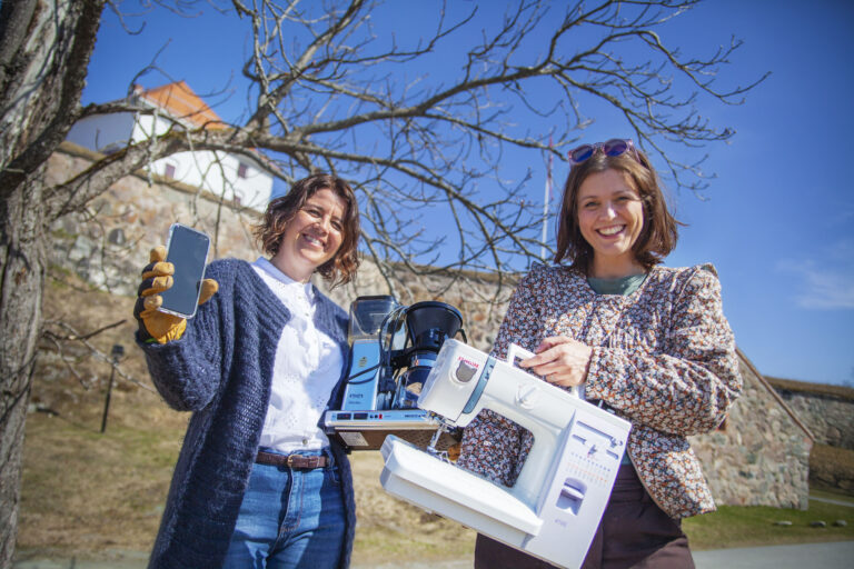 Christine Rode Christoffersen og Ann Kristin 