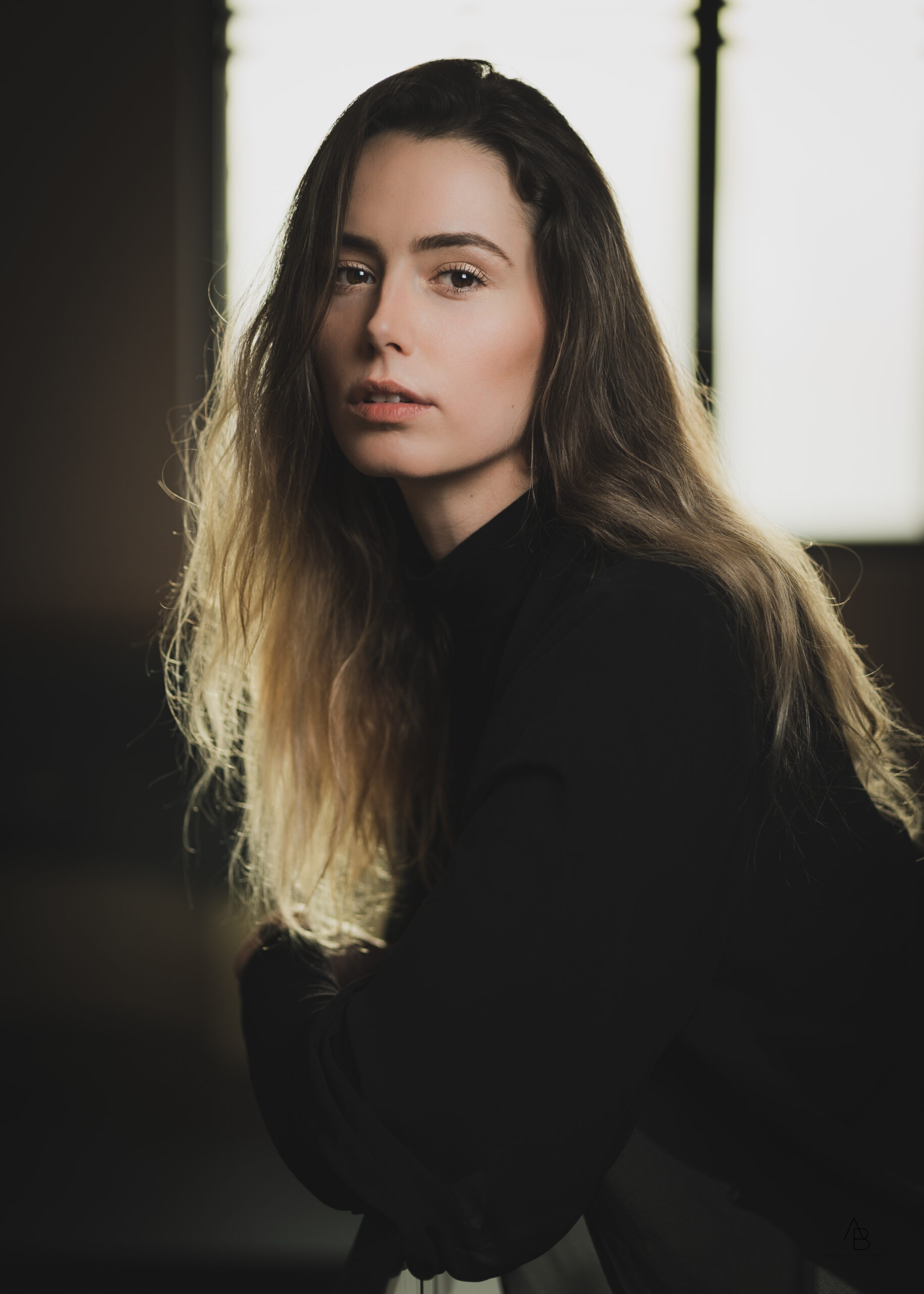 Bilde fra en av Kristiansens fotoshooter i forbindelse med Miss Norway.