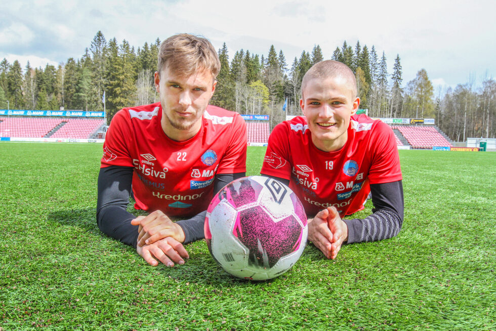 Ludvig Langrekken (t.v.) og Markus Nygård er de eneste fra Kongsvinger i dagens KIL-stall.