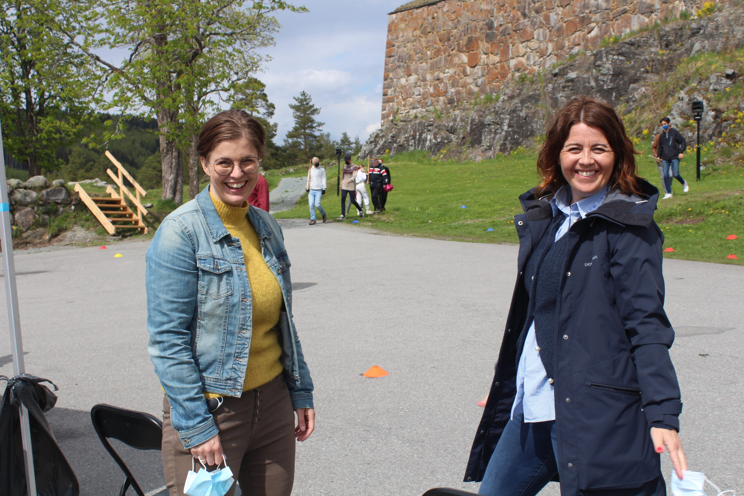Ann Kristin "Titti" Vårdal Olsen og Christine Rode Christoffersen.