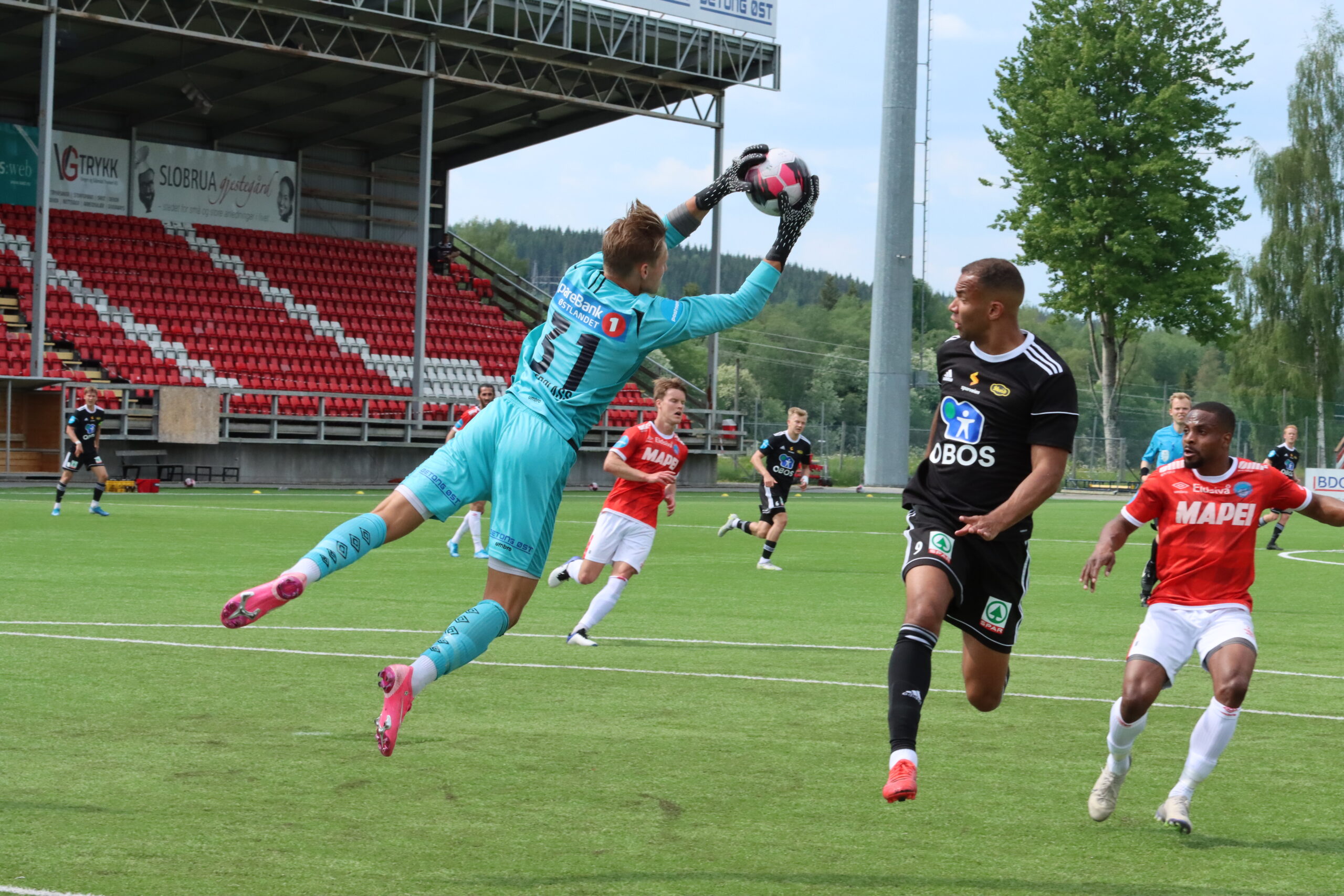 Andreas Smedplass gjør stadige fremskritt, spesielt i feltet.