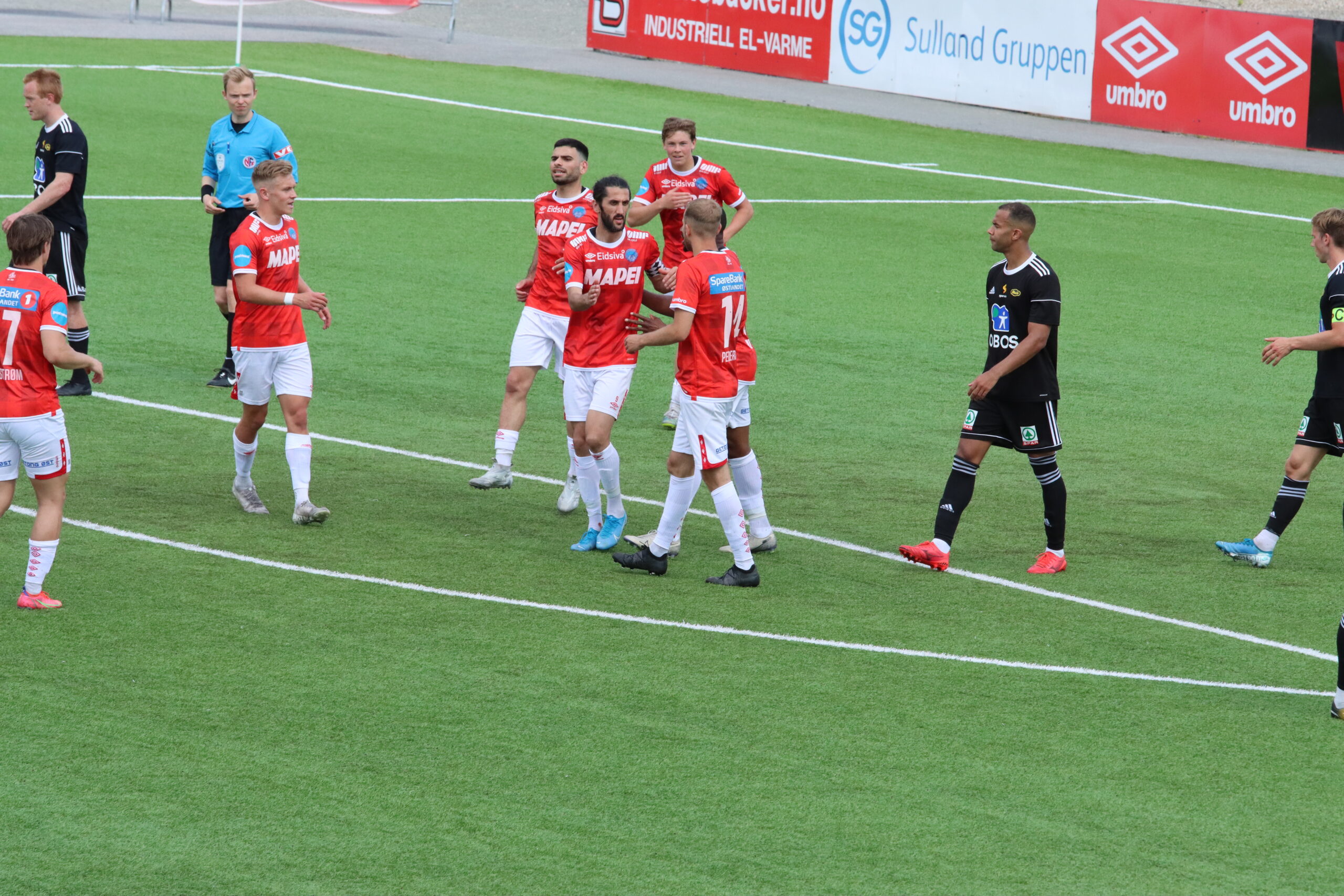 Adem Güven ordnet 1-1 på straffe, i en andre omgang som var langt bedre.