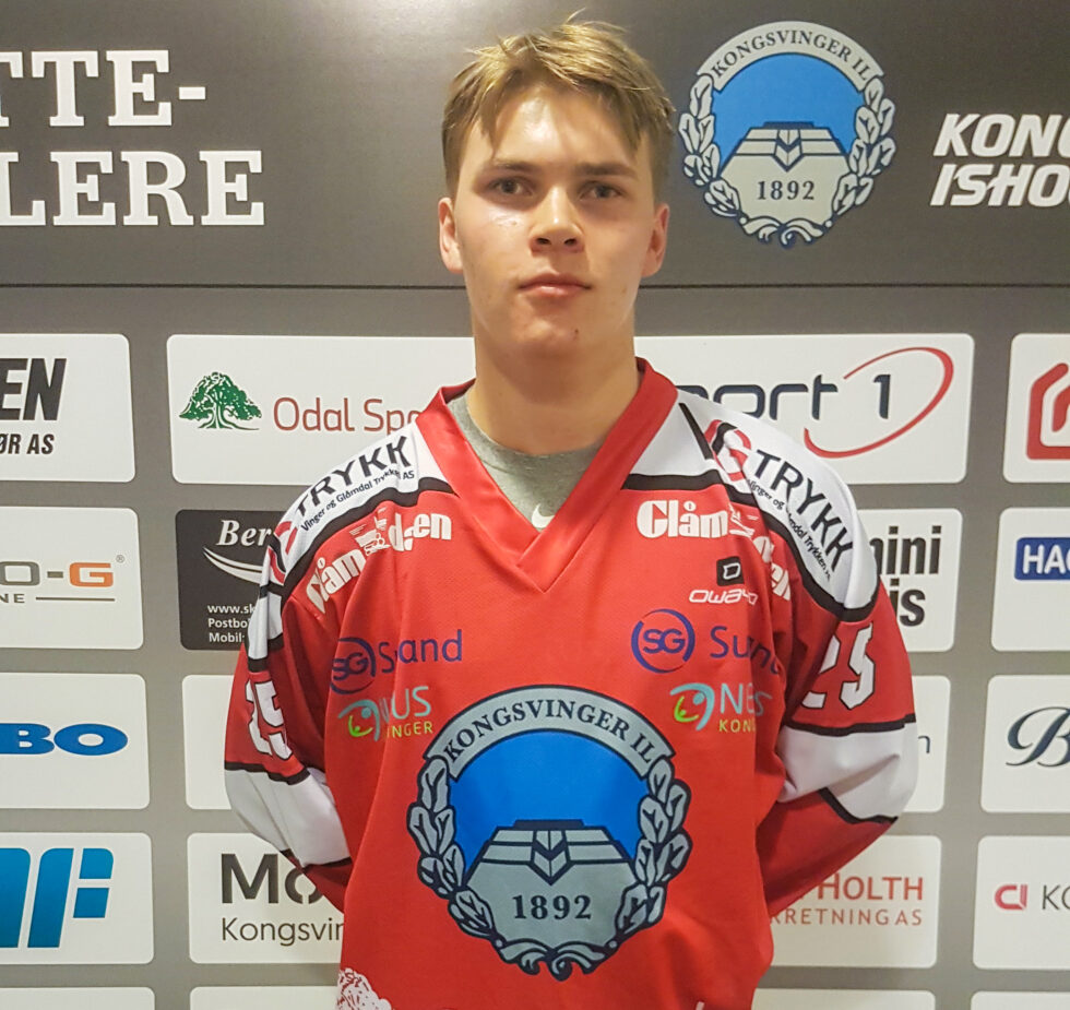 Oliver Risberg er klar for en ny sesong i Kongsvinger-drakta.