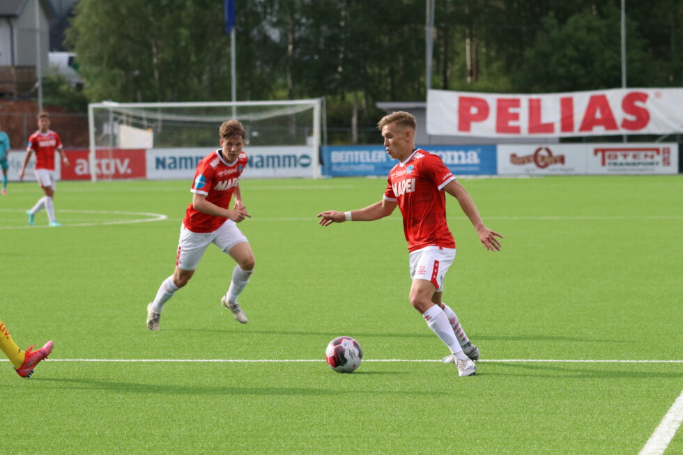 Martin Tangen Vinjor scoret KILs mål mot Raufoss.