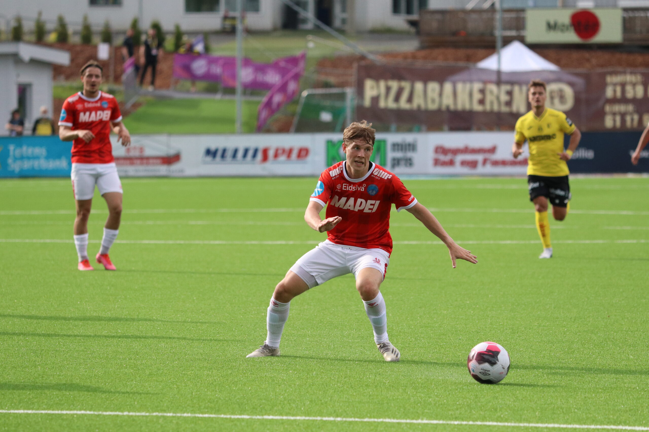 Alexander Håpnes fikk sin debut fra start for KILs A-lag.