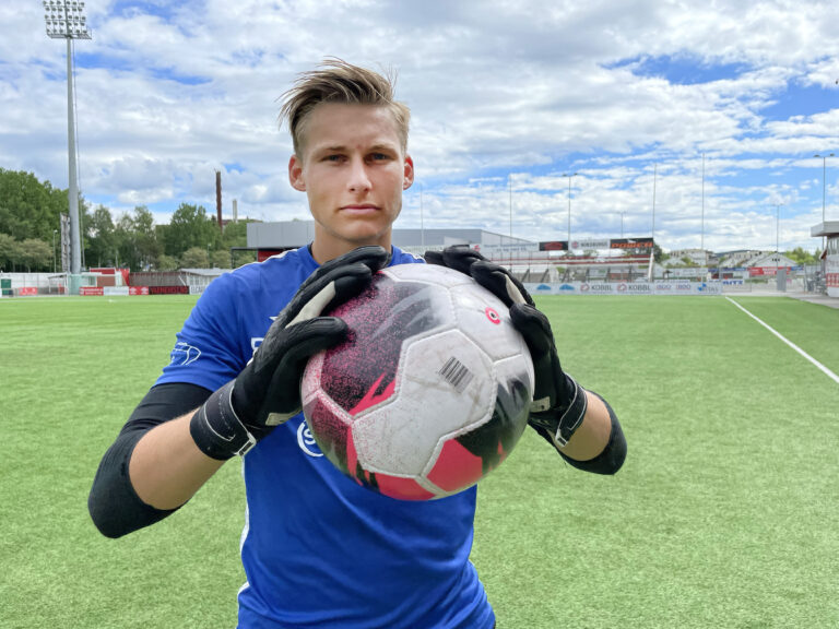 Andreas Smedplass er klar for å tilrive seg keeperplassen og være førstevalget gjennom hele sesongen. Søndag kommer Kjelsås til Gjemselund, i det som blir generalprøven før neste helgs serieåpning mot Fløya.