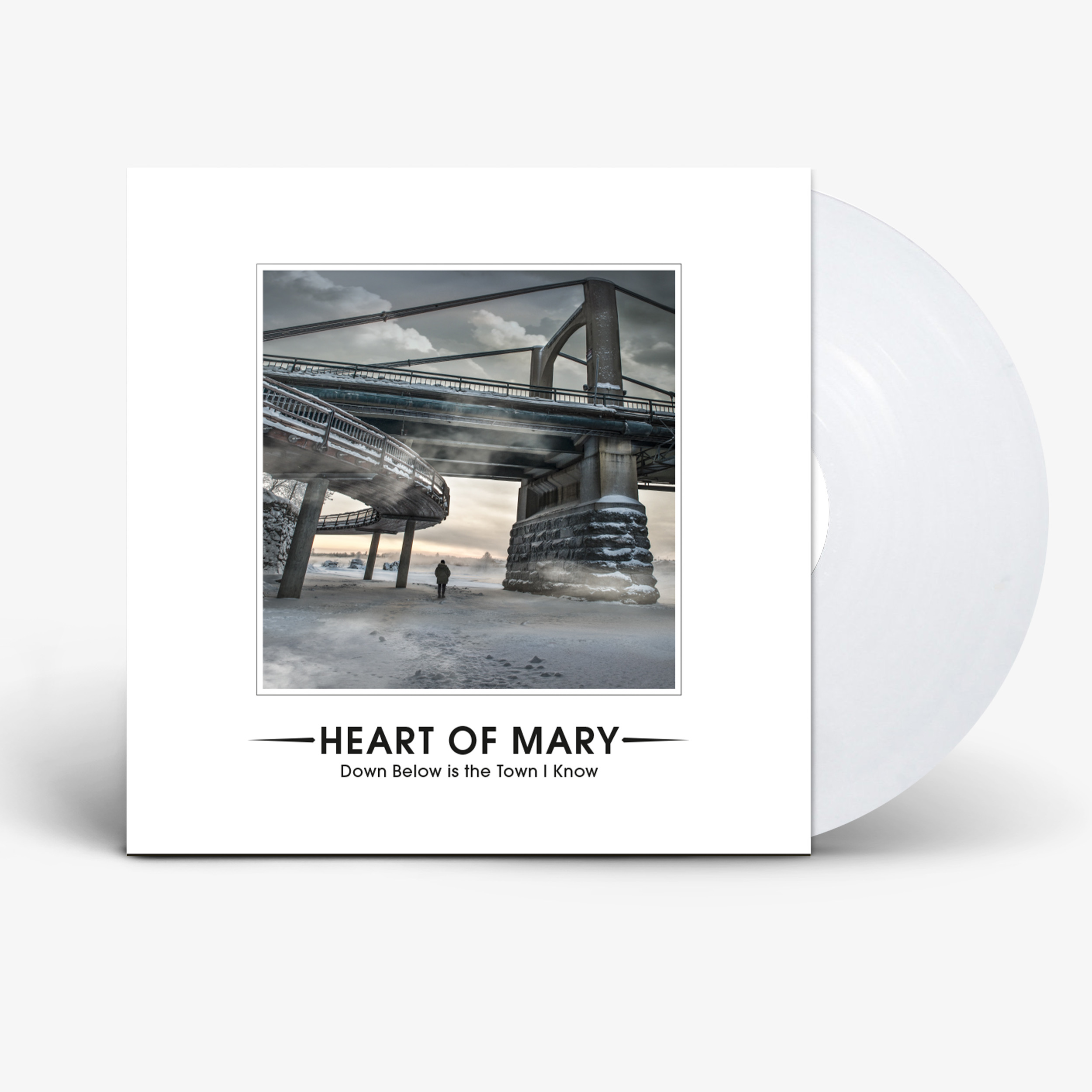 Platecoveret til Heart of Marys andre album, Down Below is the Town I Know.