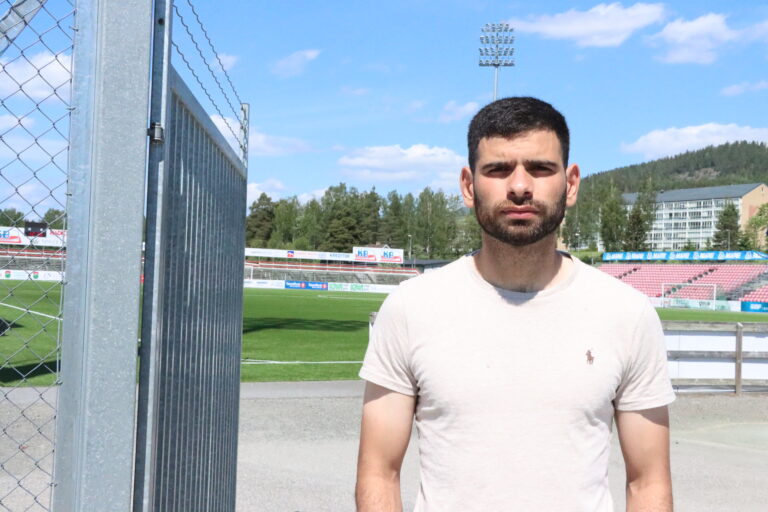 Mahmoud Laham har bitt seg fast i laget under oppkjøringen.
