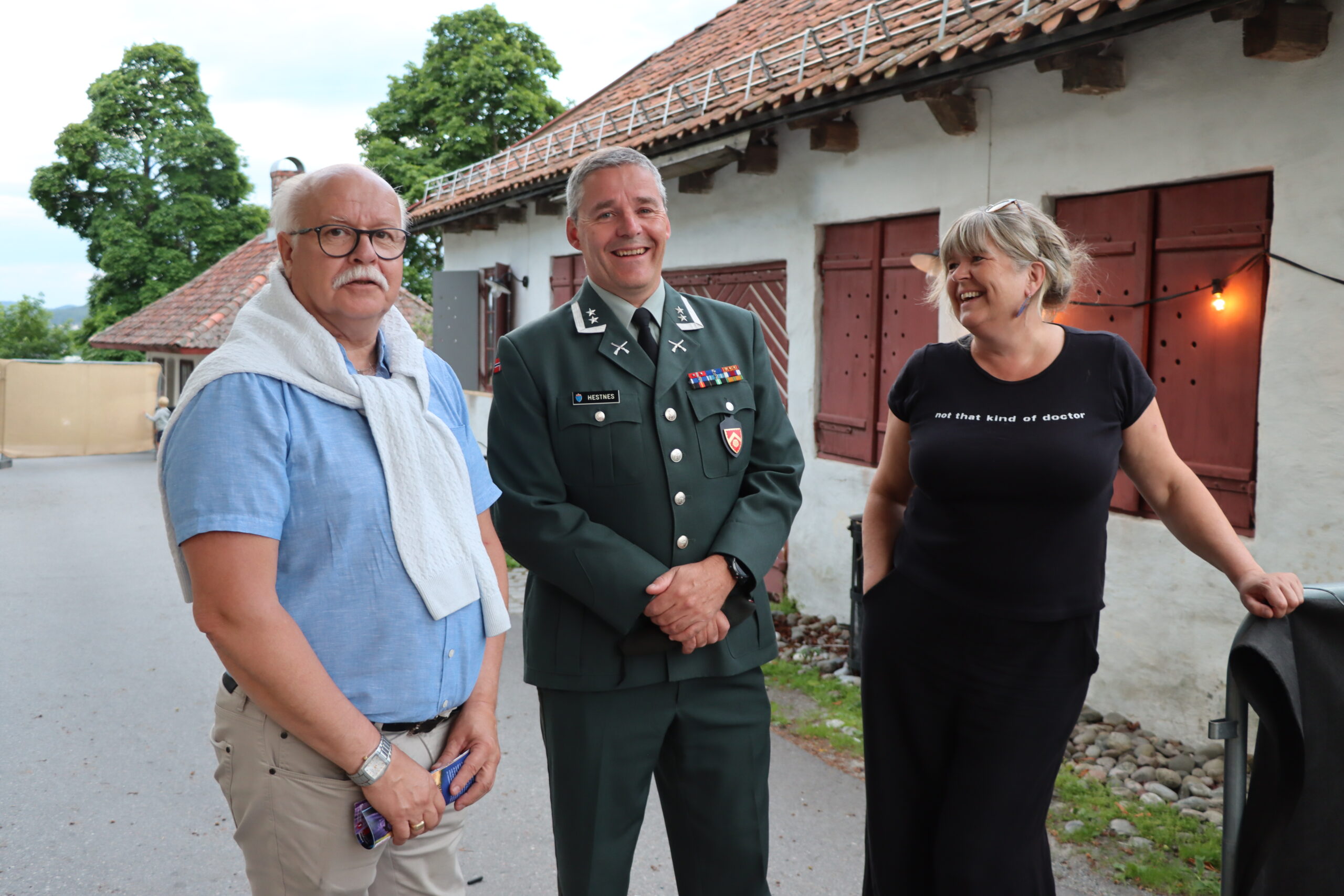 Stig Fonås, Arnstein Hestnes og Mona Pedersen.