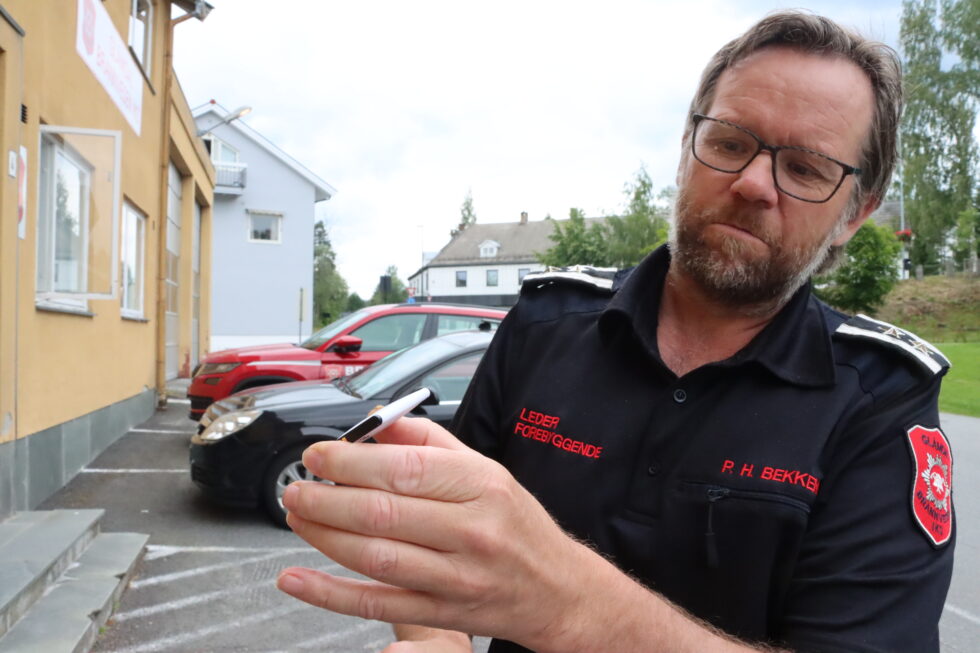 Et batteri som dette kan utløse spontan brann.