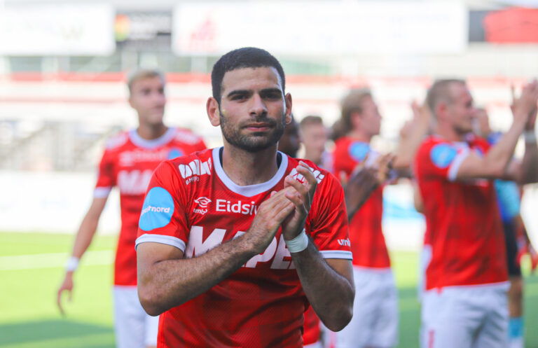 Mac Laham var en av KILs beste mot Florø, og var fornøyd med å score to mål og kjenne at kroppen fungerte.