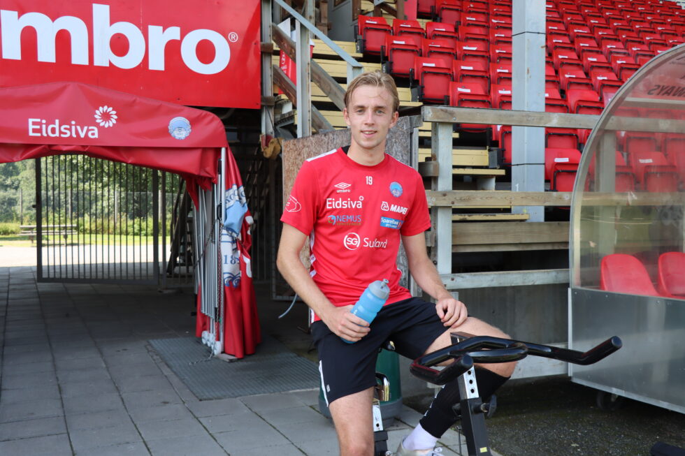 Sander Marthinussen hadde ikke sett for seg å spille for KIL som tenåring i Brann, men slik er det blitt.
