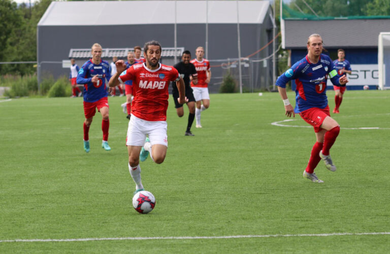 Adem Güven ble matchvinner i den sterke seieren borte mot Tromsdalen.