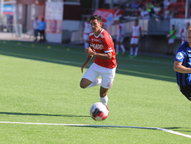 Josef Baccay fikk en kamp fra start og en kamp som innbytter under sitt korte låneopphold i KIL.