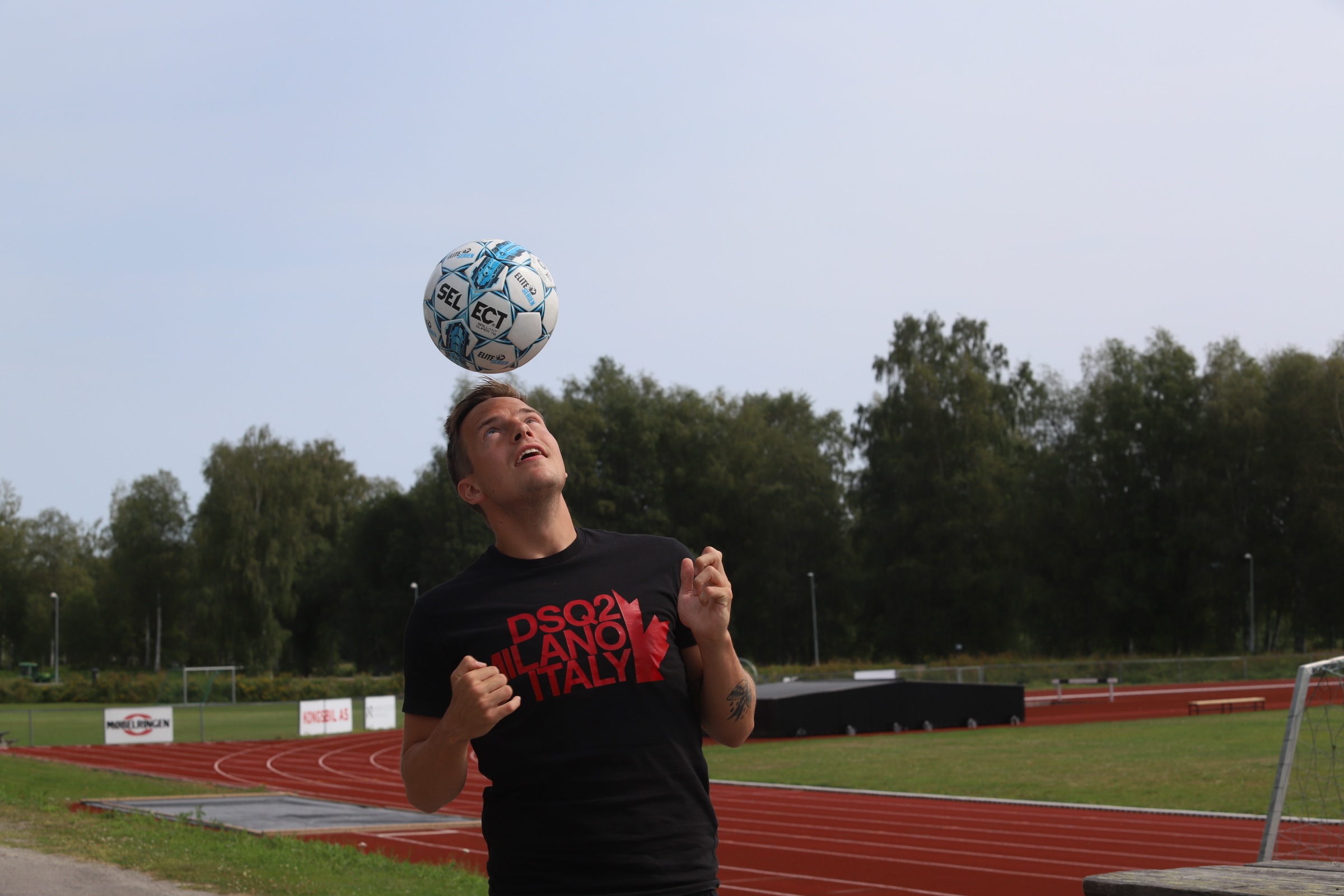 Målsniken fra Kongsvinger innrømmer at han kjenner på et lite press. – Som spiss er det forventet at du skal score, sier han.