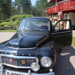 Bildilla har han fortsatt, i garasjen hjemme på Tangen har Tor Solbergseter flere fine gamle Volvoer.