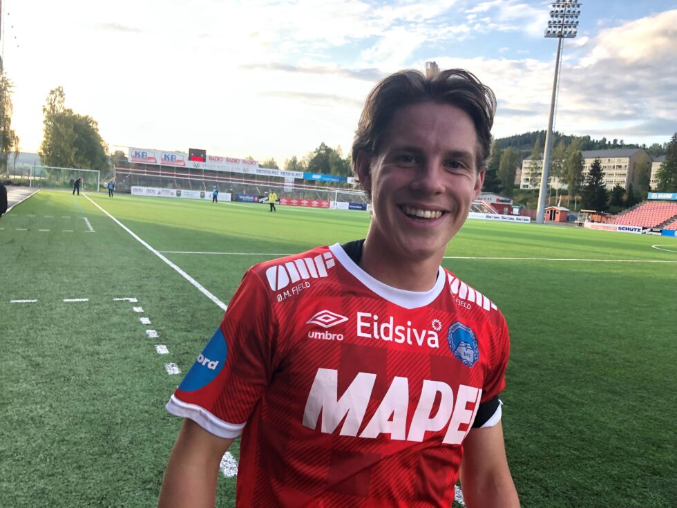 Alexander Håpnes var euforisk etter kampen.