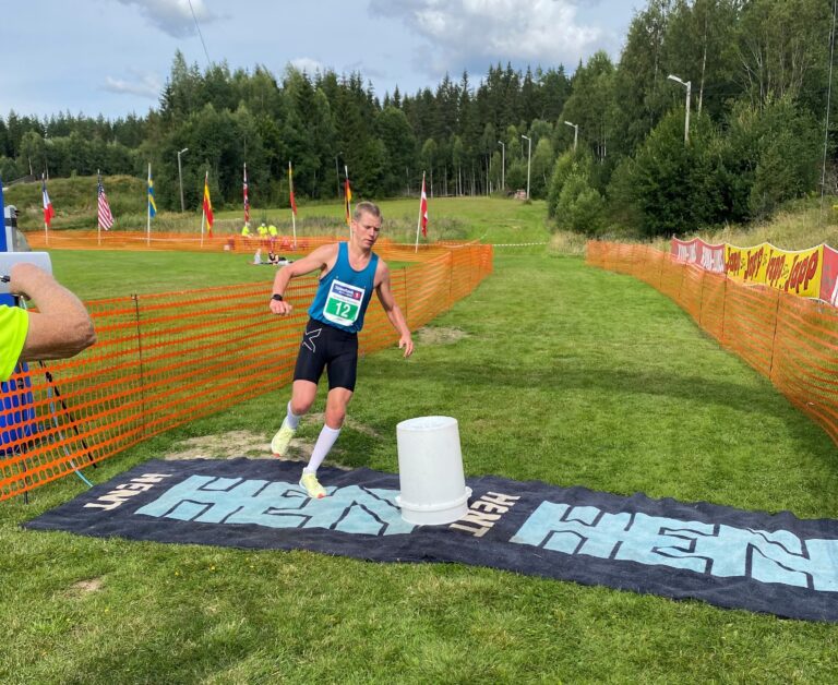 Jarle Marvik vant suverent lørdagens skogsmaraton i Kongsvinger.