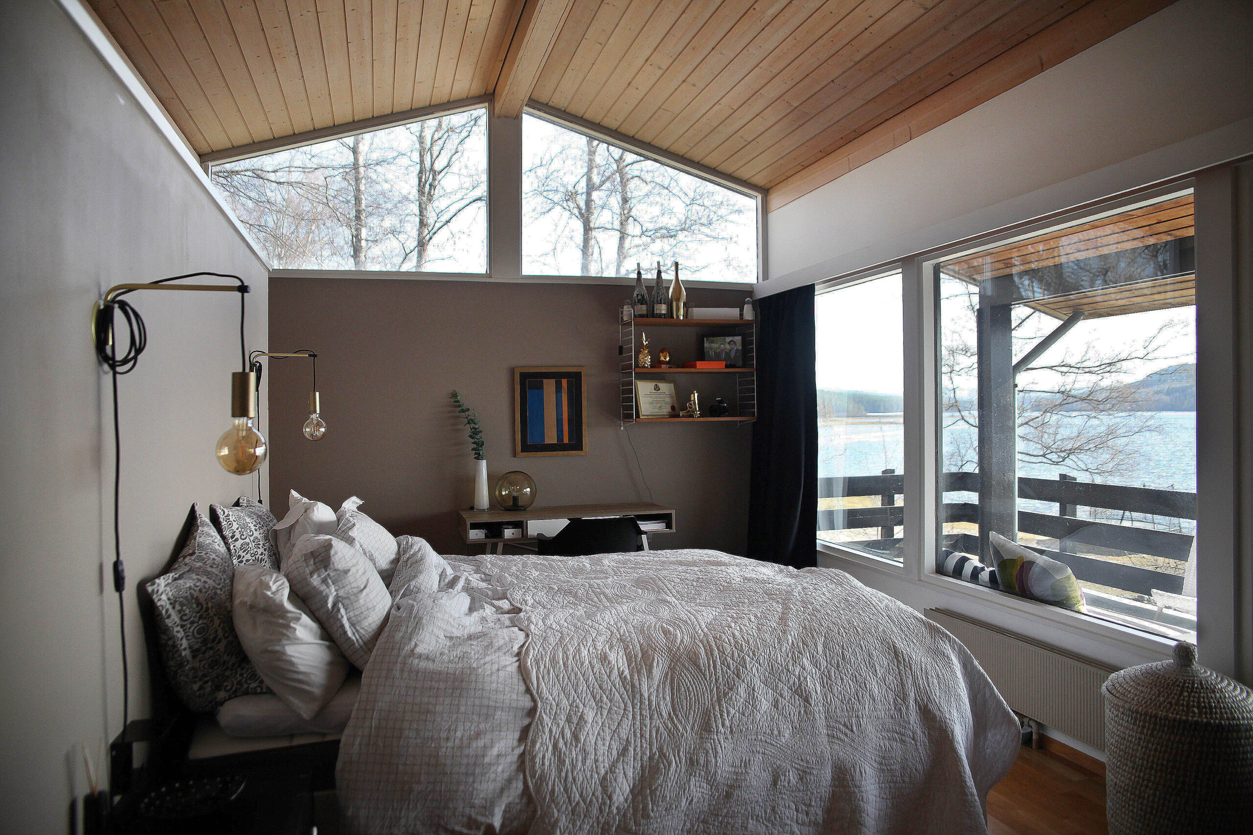 A room with a view.