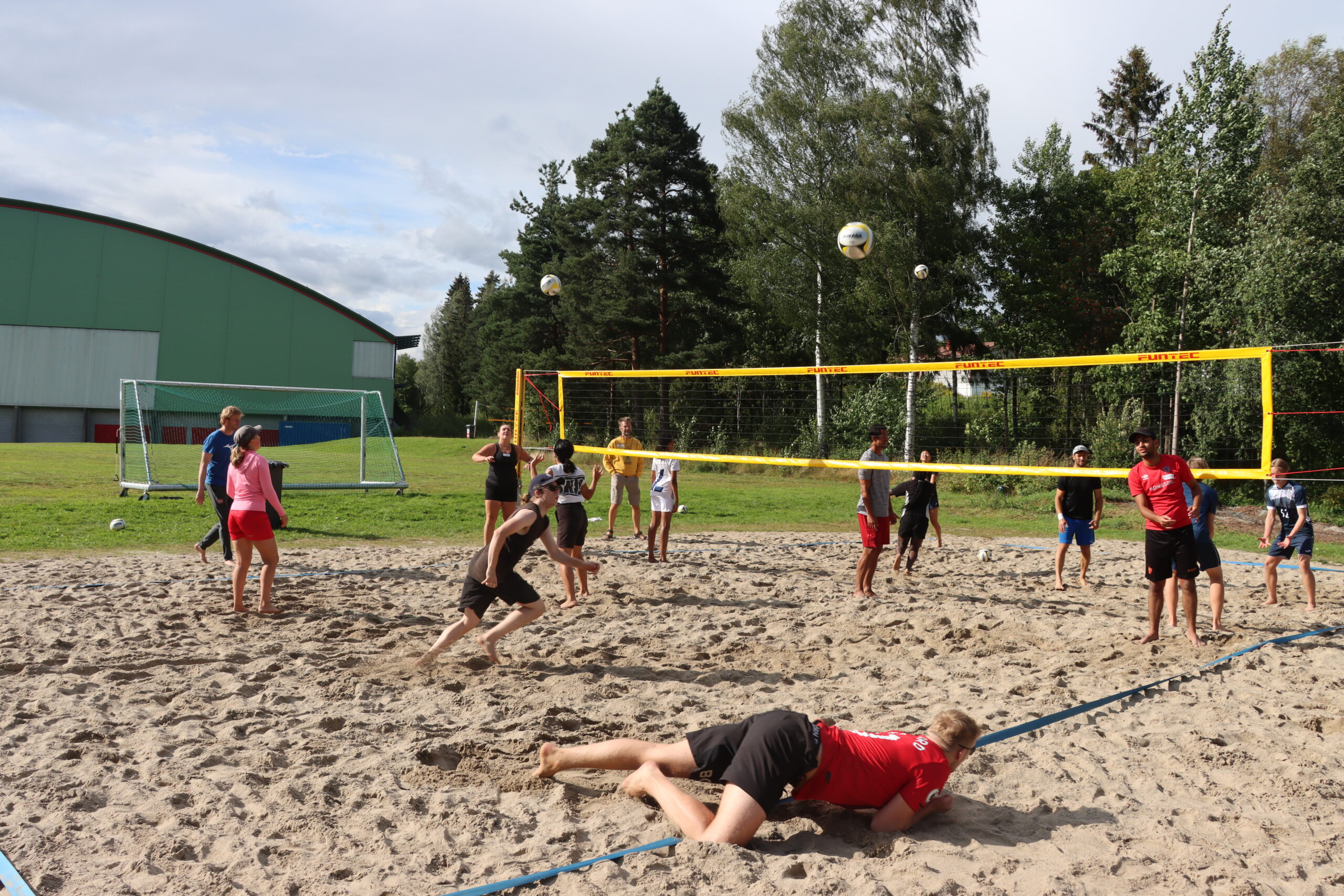 Full fart på Tråstad.