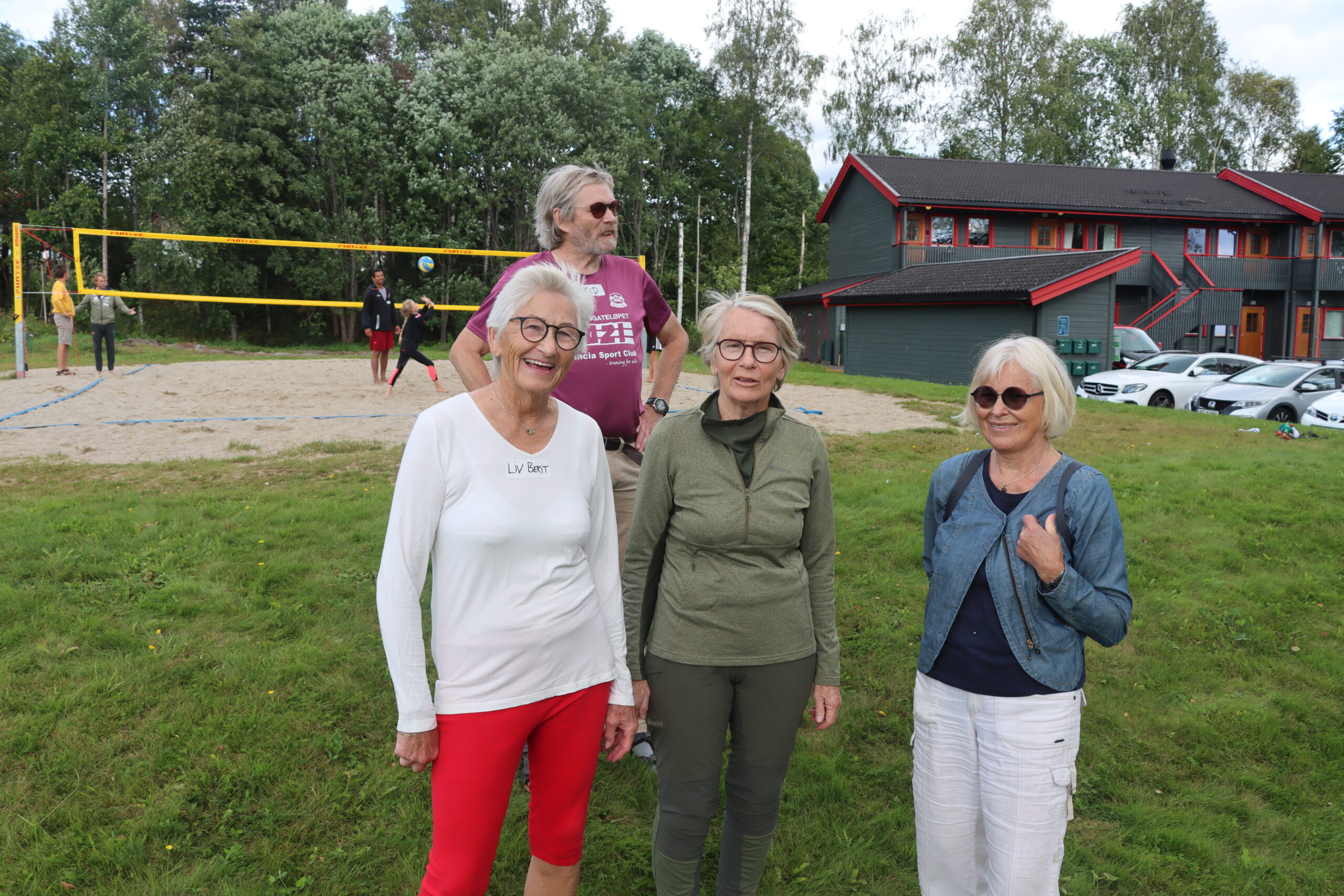 Liv Berit Roland (t.v.), Fred Nordal, Turid Aamodt og Britt Nordseth.