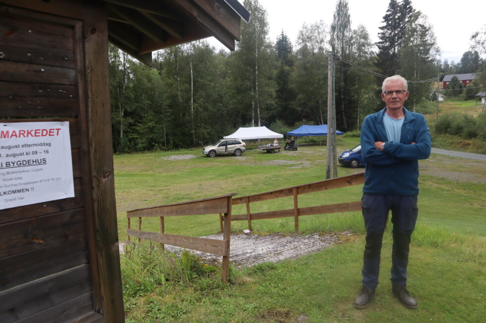 Gunnar Kristiansen i Granli Vel kan ønske velkommen til marked på Granli bygdehus førstkommende fredag og lørdag