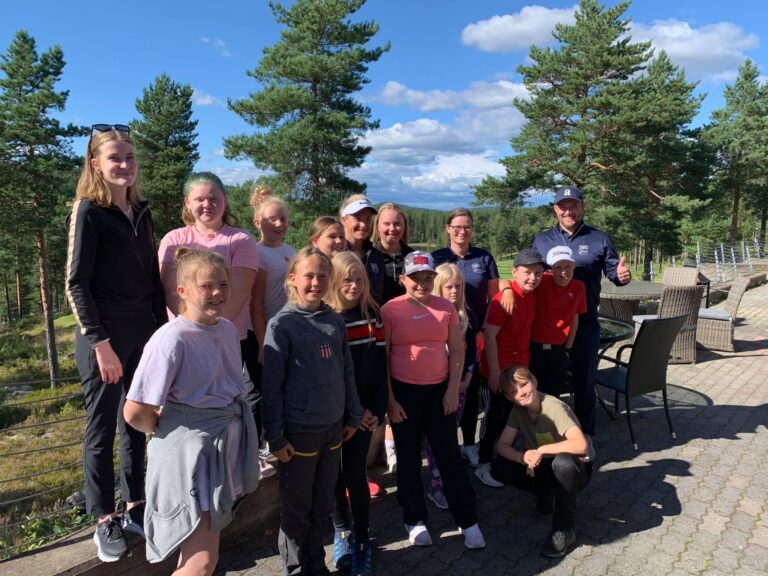 Suzann Tutta Pettersen var en populær gjest på Liermoen.