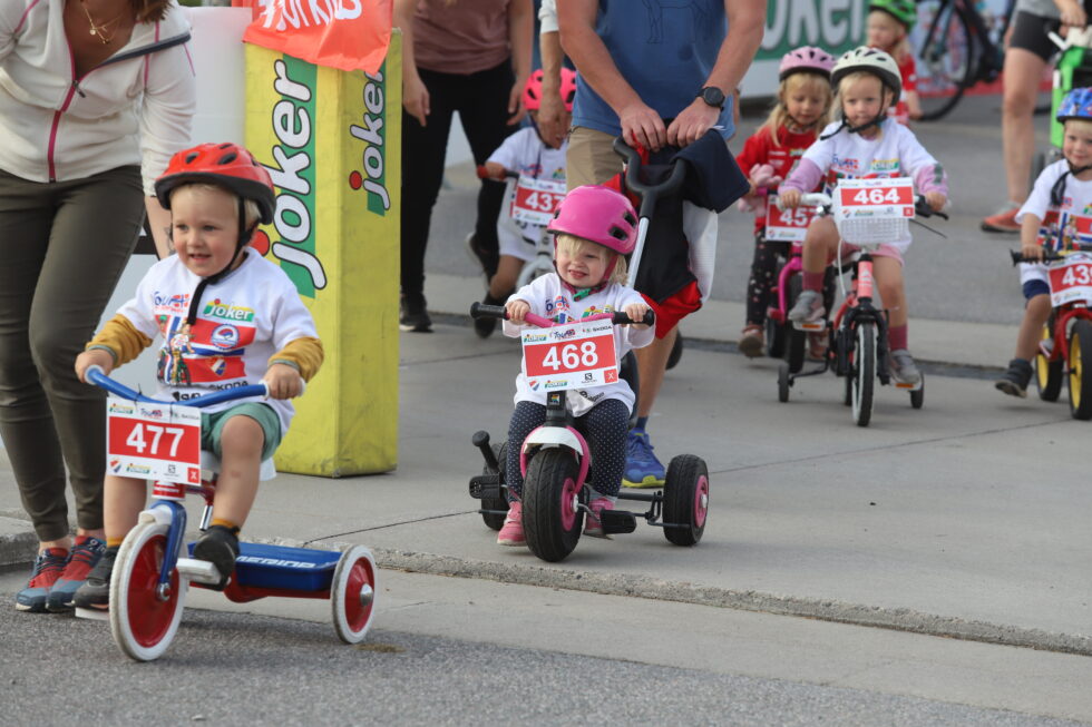 Tour of Norway for Kids samlet 90 unger i alderen 0-12 år.
