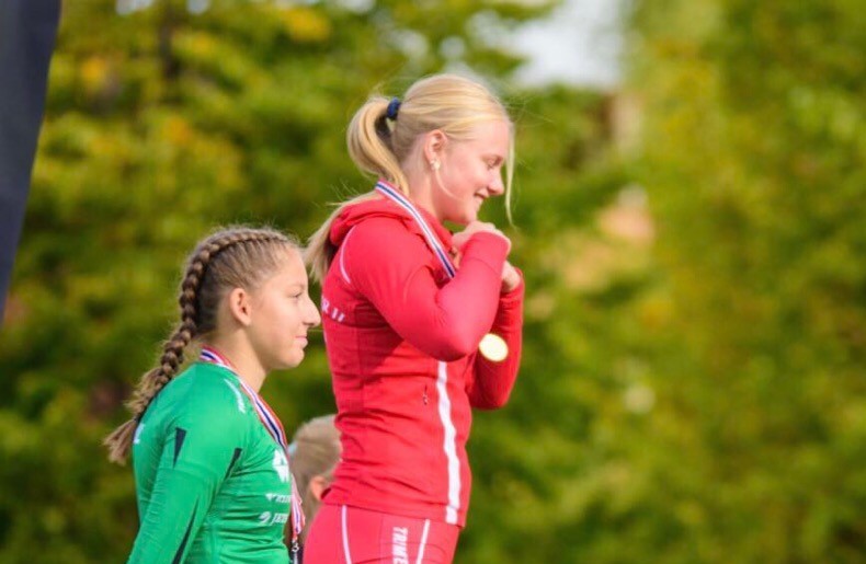 Mali Halldorsson gikk til topps i UM i Trondheim.